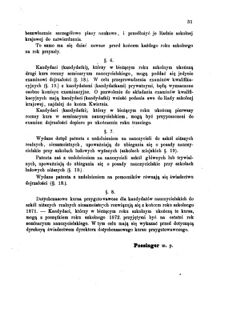 Landes-Gesetz- und Verordnungsblatt für das Königreich Galizien und Lodomerien sammt dem Großherzogthume Krakau 1871bl01 Seite: 31