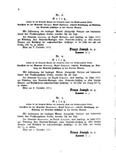 Landes-Gesetz- und Verordnungsblatt für das Königreich Galizien und Lodomerien sammt dem Großherzogthume Krakau 18720113 Seite: 2