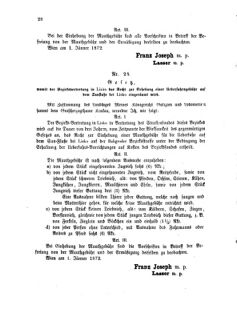 Landes-Gesetz- und Verordnungsblatt für das Königreich Galizien und Lodomerien sammt dem Großherzogthume Krakau 18720209 Seite: 16