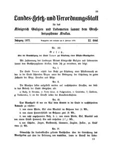 Landes-Gesetz- und Verordnungsblatt für das Königreich Galizien und Lodomerien sammt dem Großherzogthume Krakau 18720209 Seite: 21