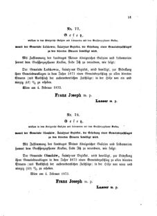 Landes-Gesetz- und Verordnungsblatt für das Königreich Galizien und Lodomerien sammt dem Großherzogthume Krakau 18730321 Seite: 5