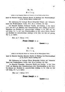 Landes-Gesetz- und Verordnungsblatt für das Königreich Galizien und Lodomerien sammt dem Großherzogthume Krakau 18730324 Seite: 5