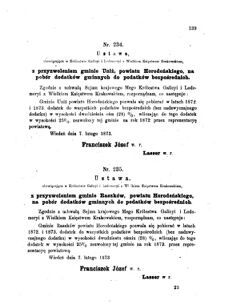 Landes-Gesetz- und Verordnungsblatt für das Königreich Galizien und Lodomerien sammt dem Großherzogthume Krakau 1873bl01 Seite: 139