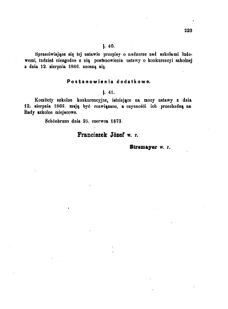 Landes-Gesetz- und Verordnungsblatt für das Königreich Galizien und Lodomerien sammt dem Großherzogthume Krakau 1873bl01 Seite: 229