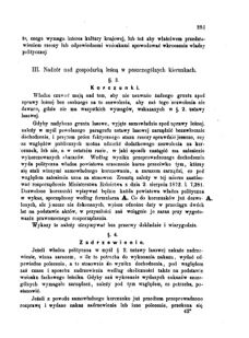 Landes-Gesetz- und Verordnungsblatt für das Königreich Galizien und Lodomerien sammt dem Großherzogthume Krakau 1873bl01 Seite: 251