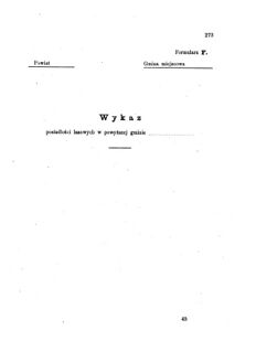 Landes-Gesetz- und Verordnungsblatt für das Königreich Galizien und Lodomerien sammt dem Großherzogthume Krakau 1873bl01 Seite: 273