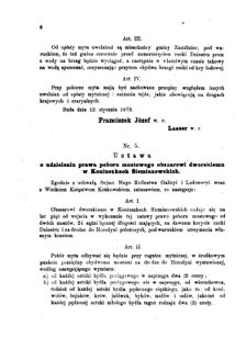 Landes-Gesetz- und Verordnungsblatt für das Königreich Galizien und Lodomerien sammt dem Großherzogthume Krakau 1873bl01 Seite: 6