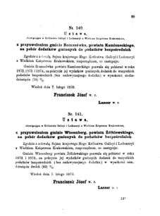 Landes-Gesetz- und Verordnungsblatt für das Königreich Galizien und Lodomerien sammt dem Großherzogthume Krakau 1873bl01 Seite: 89