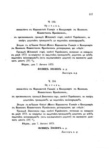 Landes-Gesetz- und Verordnungsblatt für das Königreich Galizien und Lodomerien sammt dem Großherzogthume Krakau 1873bl02 Seite: 117