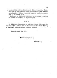 Landes-Gesetz- und Verordnungsblatt für das Königreich Galizien und Lodomerien sammt dem Großherzogthume Krakau 18740528 Seite: 7