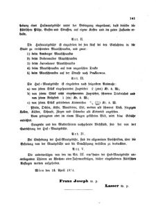 Landes-Gesetz- und Verordnungsblatt für das Königreich Galizien und Lodomerien sammt dem Großherzogthume Krakau 18740531 Seite: 3