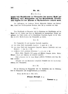 Landes-Gesetz- und Verordnungsblatt für das Königreich Galizien und Lodomerien sammt dem Großherzogthume Krakau 18740531 Seite: 4