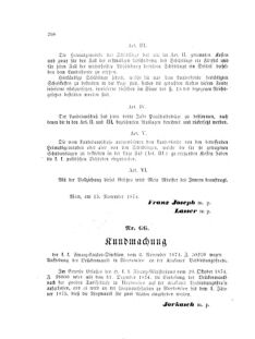 Landes-Gesetz- und Verordnungsblatt für das Königreich Galizien und Lodomerien sammt dem Großherzogthume Krakau 18741210 Seite: 2