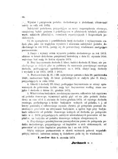 Landes-Gesetz- und Verordnungsblatt für das Königreich Galizien und Lodomerien sammt dem Großherzogthume Krakau 1874bl01 Seite: 44