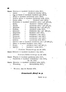 Landes-Gesetz- und Verordnungsblatt für das Königreich Galizien und Lodomerien sammt dem Großherzogthume Krakau 1874bl01 Seite: 52