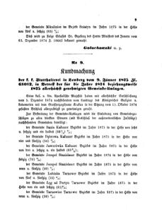 Landes-Gesetz- und Verordnungsblatt für das Königreich Galizien und Lodomerien sammt dem Großherzogthume Krakau 18750201 Seite: 5