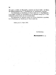 Landes-Gesetz- und Verordnungsblatt für das Königreich Galizien und Lodomerien sammt dem Großherzogthume Krakau 18750530 Seite: 8