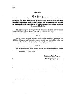 Landes-Gesetz- und Verordnungsblatt für das Königreich Galizien und Lodomerien sammt dem Großherzogthume Krakau 18750816 Seite: 2