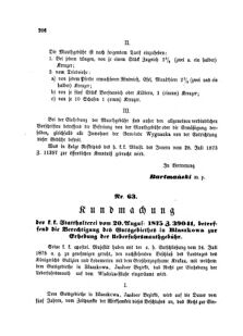 Landes-Gesetz- und Verordnungsblatt für das Königreich Galizien und Lodomerien sammt dem Großherzogthume Krakau 18751005 Seite: 6