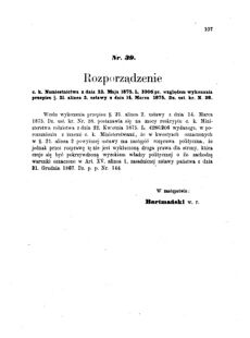 Landes-Gesetz- und Verordnungsblatt für das Königreich Galizien und Lodomerien sammt dem Großherzogthume Krakau 1875bl01 Seite: 107