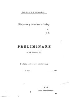 Landes-Gesetz- und Verordnungsblatt für das Königreich Galizien und Lodomerien sammt dem Großherzogthume Krakau 1875bl01 Seite: 121