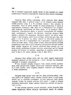 Landes-Gesetz- und Verordnungsblatt für das Königreich Galizien und Lodomerien sammt dem Großherzogthume Krakau 1875bl01 Seite: 134