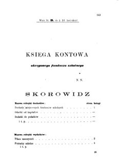 Landes-Gesetz- und Verordnungsblatt für das Königreich Galizien und Lodomerien sammt dem Großherzogthume Krakau 1875bl01 Seite: 143