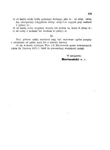 Landes-Gesetz- und Verordnungsblatt für das Königreich Galizien und Lodomerien sammt dem Großherzogthume Krakau 1875bl01 Seite: 179