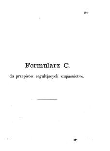 Landes-Gesetz- und Verordnungsblatt für das Königreich Galizien und Lodomerien sammt dem Großherzogthume Krakau 1875bl01 Seite: 191