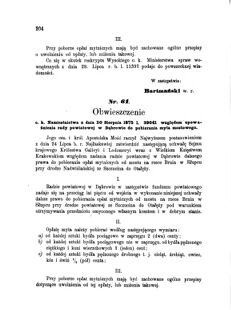 Landes-Gesetz- und Verordnungsblatt für das Königreich Galizien und Lodomerien sammt dem Großherzogthume Krakau 1875bl01 Seite: 204