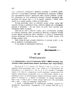 Landes-Gesetz- und Verordnungsblatt für das Königreich Galizien und Lodomerien sammt dem Großherzogthume Krakau 1875bl01 Seite: 210