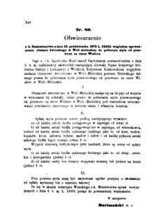 Landes-Gesetz- und Verordnungsblatt für das Königreich Galizien und Lodomerien sammt dem Großherzogthume Krakau 1875bl01 Seite: 242