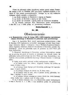 Landes-Gesetz- und Verordnungsblatt für das Königreich Galizien und Lodomerien sammt dem Großherzogthume Krakau 1875bl01 Seite: 28