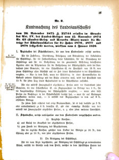 Landes-Gesetz- und Verordnungsblatt für das Königreich Galizien und Lodomerien sammt dem Großherzogthume Krakau 18760125 Seite: 25