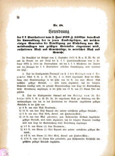 Landes-Gesetz- und Verordnungsblatt für das Königreich Galizien und Lodomerien sammt dem Großherzogthume Krakau 18760630 Seite: 2