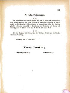 Landes-Gesetz- und Verordnungsblatt für das Königreich Galizien und Lodomerien sammt dem Großherzogthume Krakau 18760830 Seite: 13