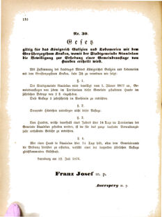 Landes-Gesetz- und Verordnungsblatt für das Königreich Galizien und Lodomerien sammt dem Großherzogthume Krakau 18760905 Seite: 2