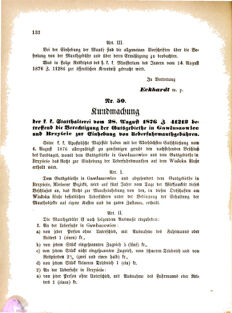 Landes-Gesetz- und Verordnungsblatt für das Königreich Galizien und Lodomerien sammt dem Großherzogthume Krakau 18760915 Seite: 18