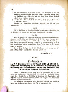 Landes-Gesetz- und Verordnungsblatt für das Königreich Galizien und Lodomerien sammt dem Großherzogthume Krakau 18760915 Seite: 2