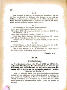 Landes-Gesetz- und Verordnungsblatt für das Königreich Galizien und Lodomerien sammt dem Großherzogthume Krakau 18760915 Seite: 4