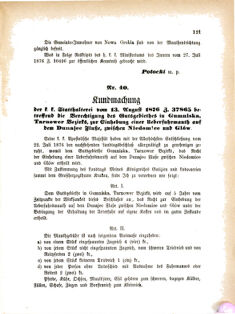 Landes-Gesetz- und Verordnungsblatt für das Königreich Galizien und Lodomerien sammt dem Großherzogthume Krakau 18760915 Seite: 7