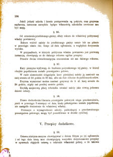 Landes-Gesetz- und Verordnungsblatt für das Königreich Galizien und Lodomerien sammt dem Großherzogthume Krakau 1876bl01 Seite: 104