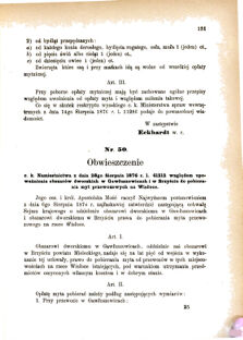 Landes-Gesetz- und Verordnungsblatt für das Königreich Galizien und Lodomerien sammt dem Großherzogthume Krakau 1876bl01 Seite: 131