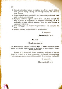 Landes-Gesetz- und Verordnungsblatt für das Königreich Galizien und Lodomerien sammt dem Großherzogthume Krakau 1876bl01 Seite: 136