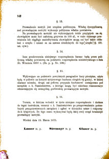 Landes-Gesetz- und Verordnungsblatt für das Königreich Galizien und Lodomerien sammt dem Großherzogthume Krakau 1876bl01 Seite: 142