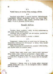 Landes-Gesetz- und Verordnungsblatt für das Königreich Galizien und Lodomerien sammt dem Großherzogthume Krakau 1876bl01 Seite: 44