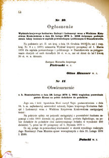 Landes-Gesetz- und Verordnungsblatt für das Königreich Galizien und Lodomerien sammt dem Großherzogthume Krakau 1876bl01 Seite: 56