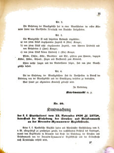 Landes-Gesetz- und Verordnungsblatt für das Königreich Galizien und Lodomerien sammt dem Großherzogthume Krakau 18770110 Seite: 11