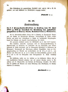 Landes-Gesetz- und Verordnungsblatt für das Königreich Galizien und Lodomerien sammt dem Großherzogthume Krakau 18770720 Seite: 2