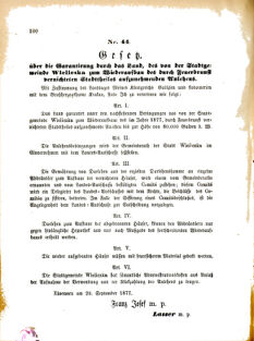 Landes-Gesetz- und Verordnungsblatt für das Königreich Galizien und Lodomerien sammt dem Großherzogthume Krakau 18771025 Seite: 2